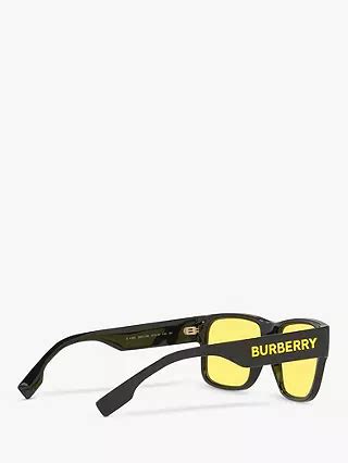 burberry be4358 knight|sunglasses yellow lenses black frame.